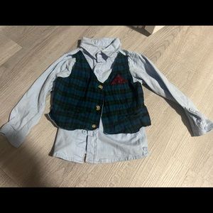 Boy vest shirt 4T